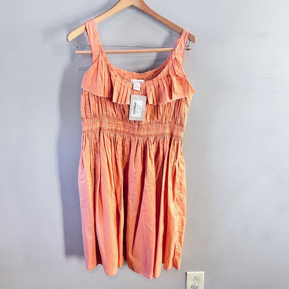 NEW Sundance Peach Smocked Sundress- Size‎ 6P